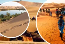 Saharan regions in Morocco