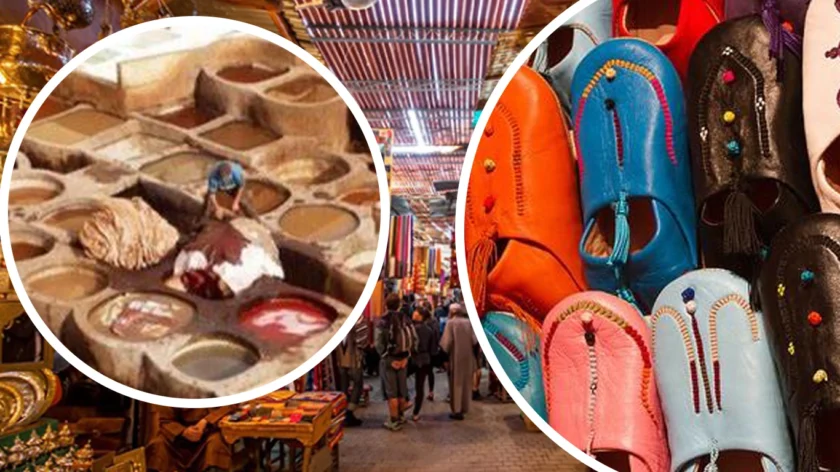 Leather Workshop in Marrakech