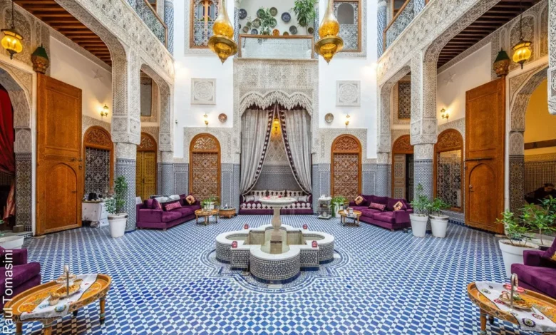 رياض النزهة - فاس: تجربة سياحية مستدامة في قلب المدينة القديمة 1 riad nazha fes