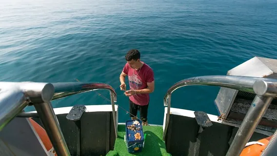 تجربة قارب في ميناء أكادير 2 agadir boat trip1