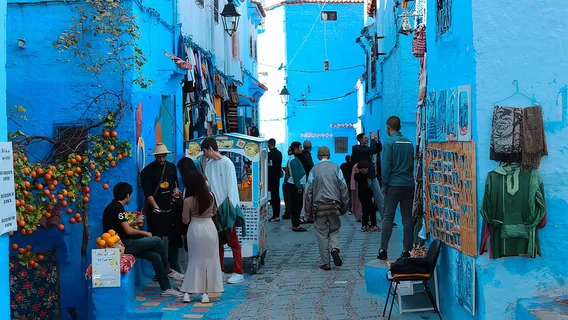 اكتشف أفضل المعالم السياحية في شفشاون، المدينة الزرقاء في المغرب 1 chefchaouen blue city