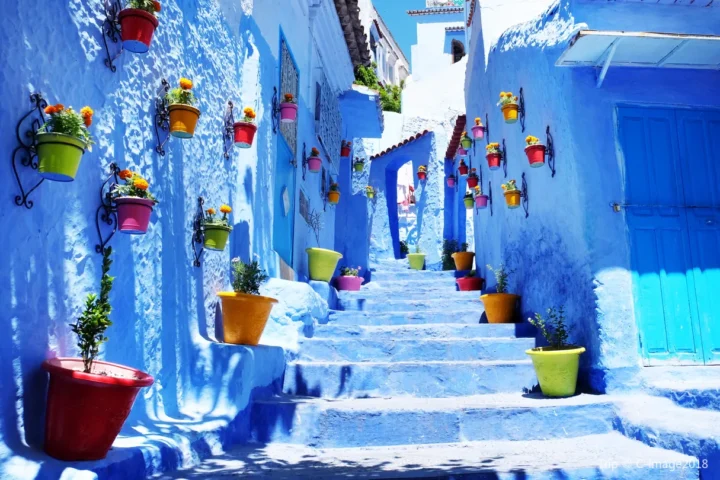 اكتشف أفضل المعالم السياحية في شفشاون، المدينة الزرقاء في المغرب 2 chefchaouen blue city 2