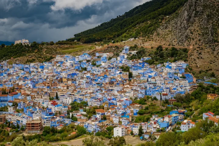 اكتشف أفضل المعالم السياحية في شفشاون، المدينة الزرقاء في المغرب 4 chefchaouen blue city 3